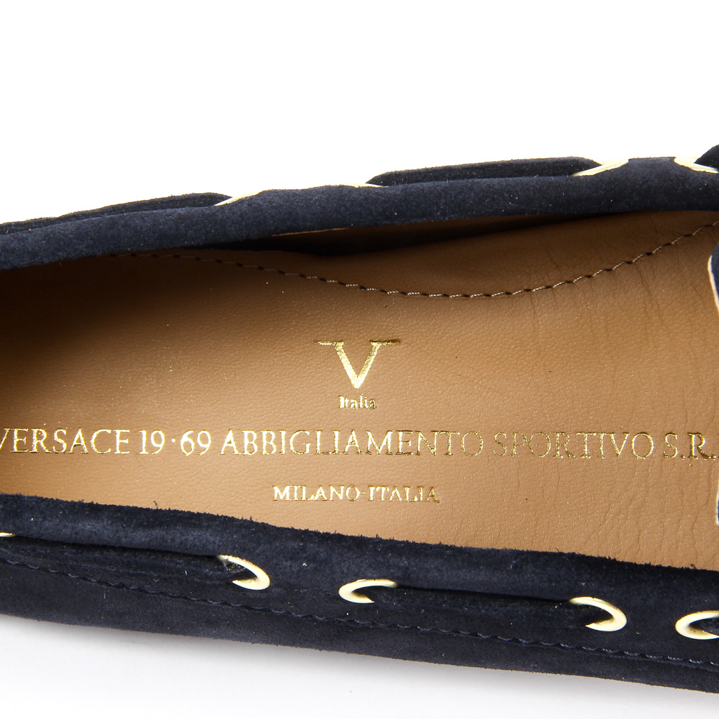 V 1969 Italia Mocassino da donna blu scuro PISA