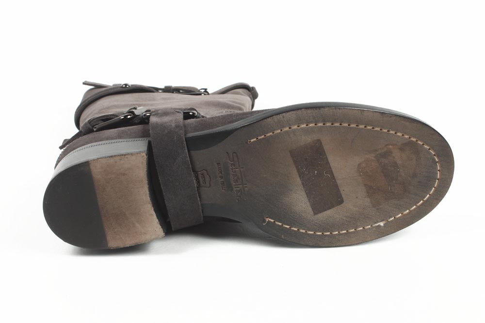 Sebastian Milano stivaletto basso da donna 4463 NELOUR GRIGIO
