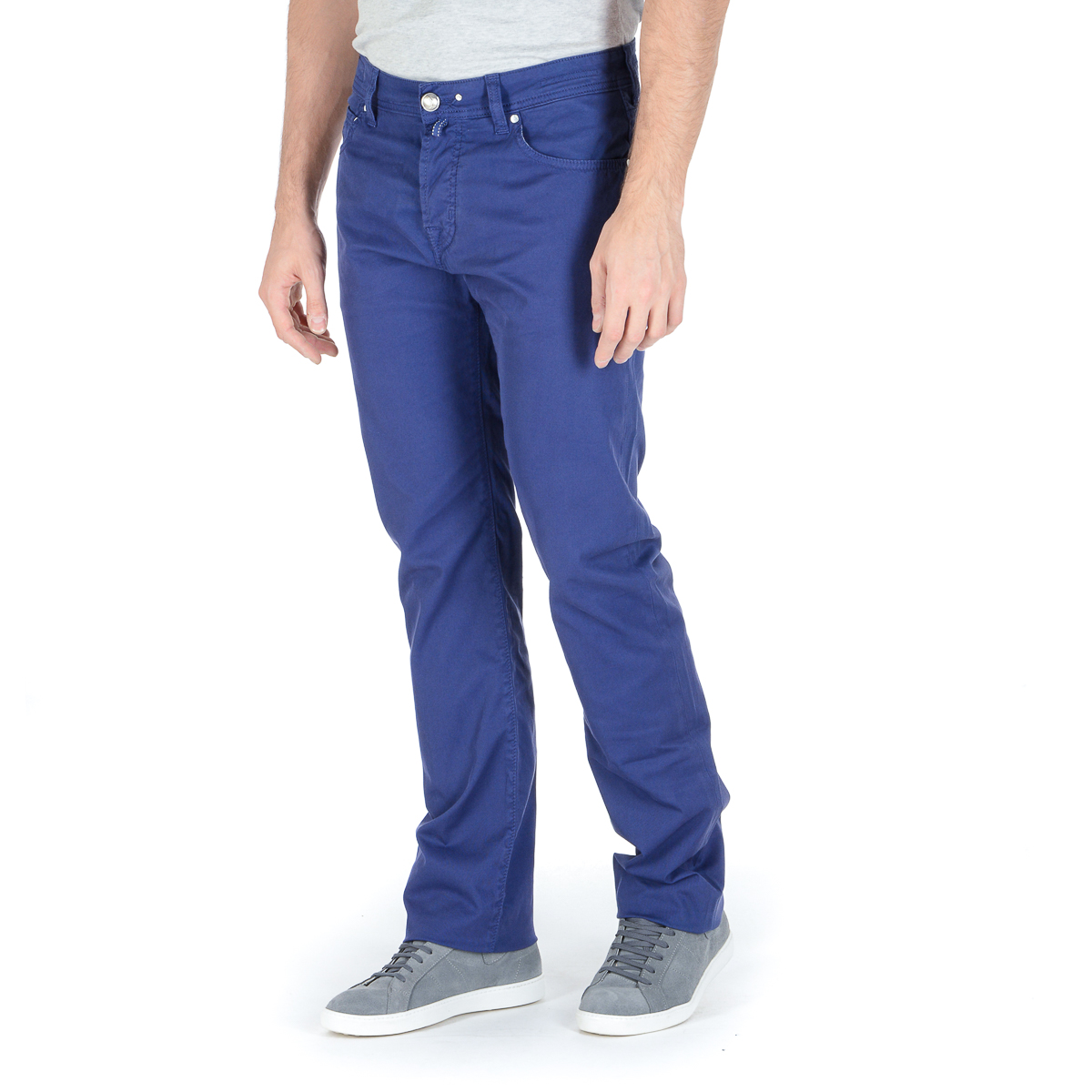 Pantaloni da uomo Jacob Cohen J620 blu