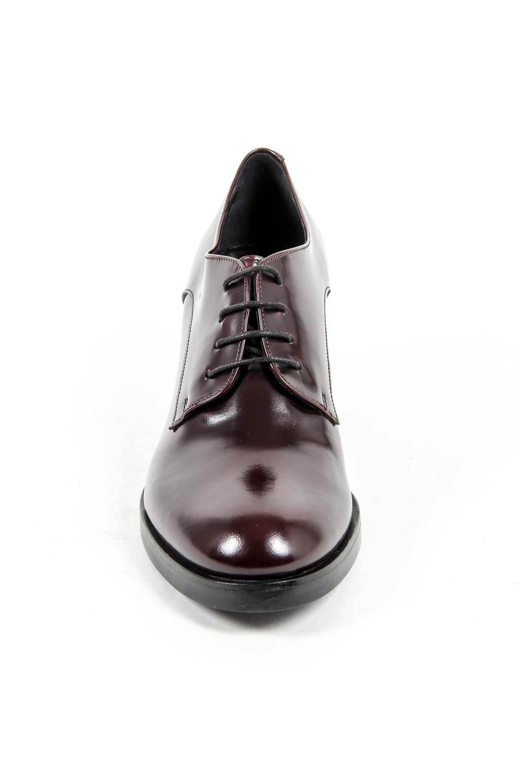 V 1969 Italia Scarpe Oxford con tacco da donna Bordeaux RITZ