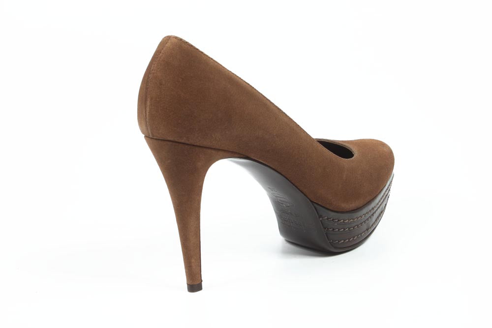 Décolleté da donna Sebastian Milano S4651 VELOUR SATTEL (AVANA)