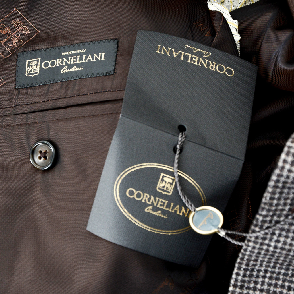 Corneliani Giacca Uomo Maniche Lunghe Grigio