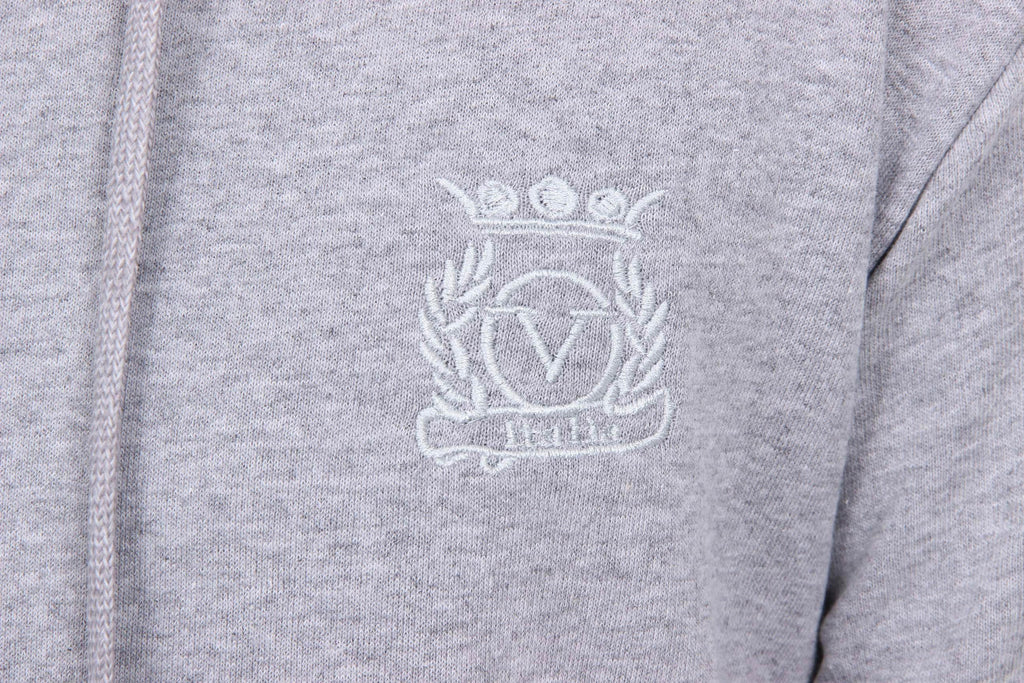 Felpa con cappuccio da uomo V 1969 Italia ART. 4467 GRIGIO CHIARO