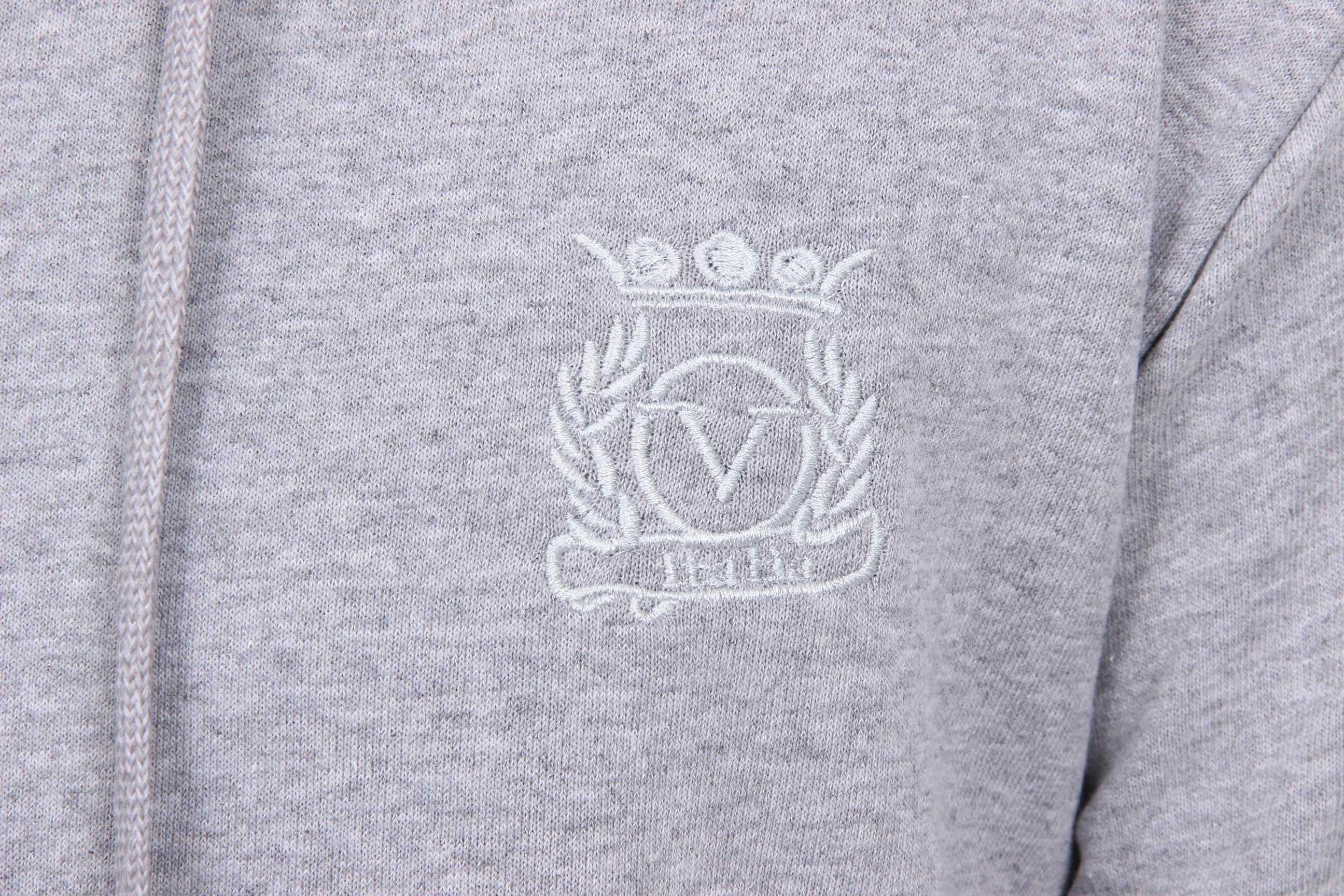 Felpa con cappuccio da uomo V 1969 Italia ART. 4467 GRIGIO CHIARO