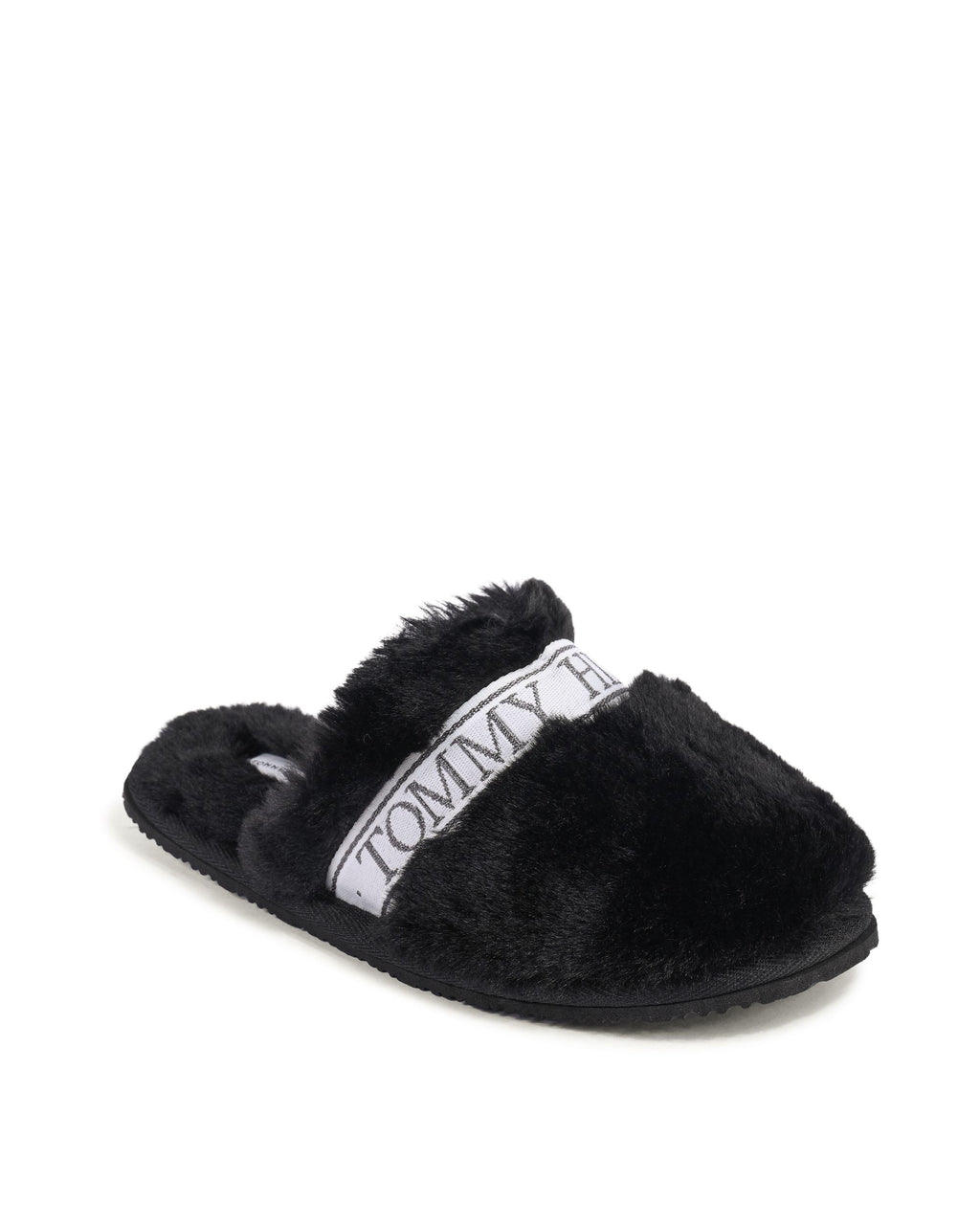 Tommy Hilfiger Pantofole da donna nere FW0FW07595BDS