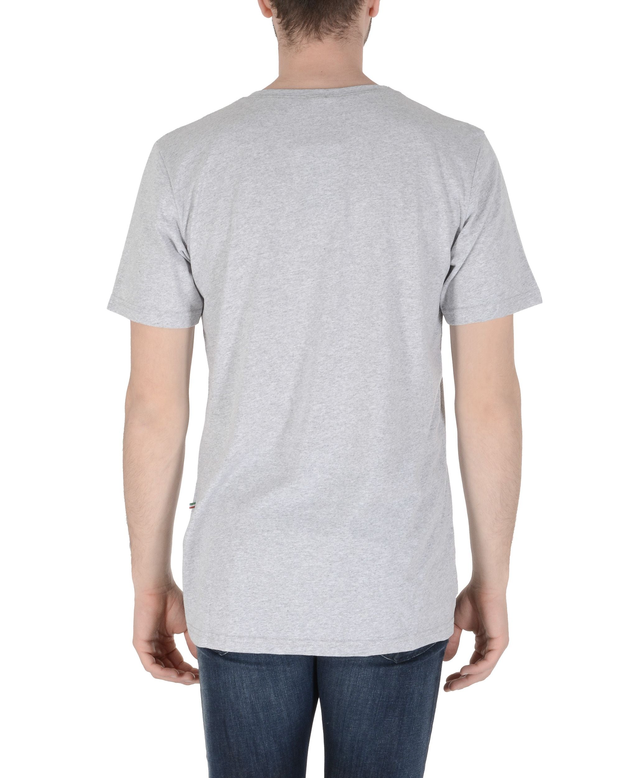 19V69 Italia T-Shirt Uomo Grigio Chiaro PISTIKO GRIGIO CHIARO