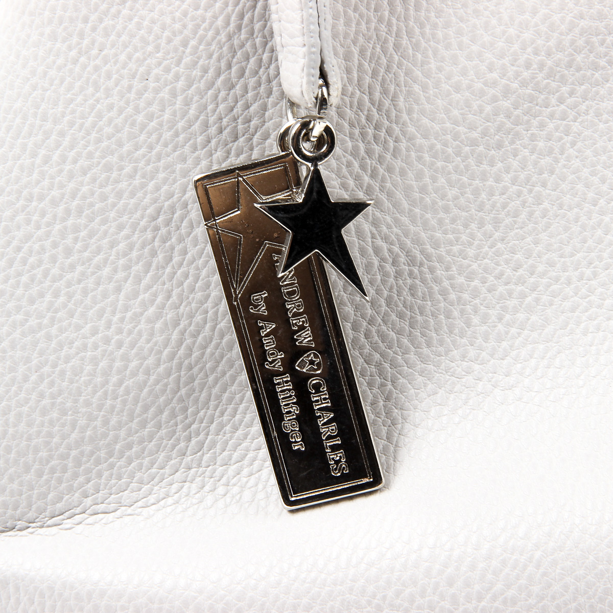 Borsa a mano da donna Andrew Charles grigio chiaro RACHEL