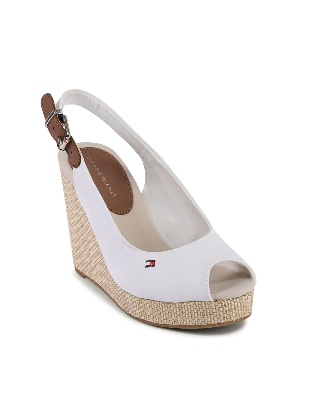 Sandalo da donna Tommy Hilfiger bianco FW0FW04789YBL