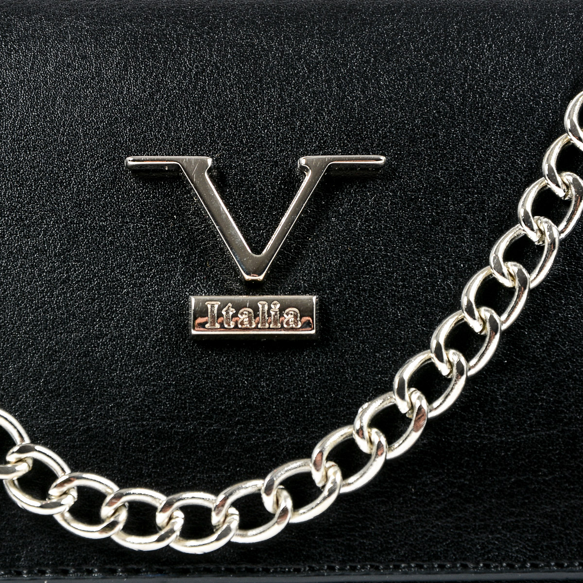 V 1969 Italia Borsa da donna nera BOLLA