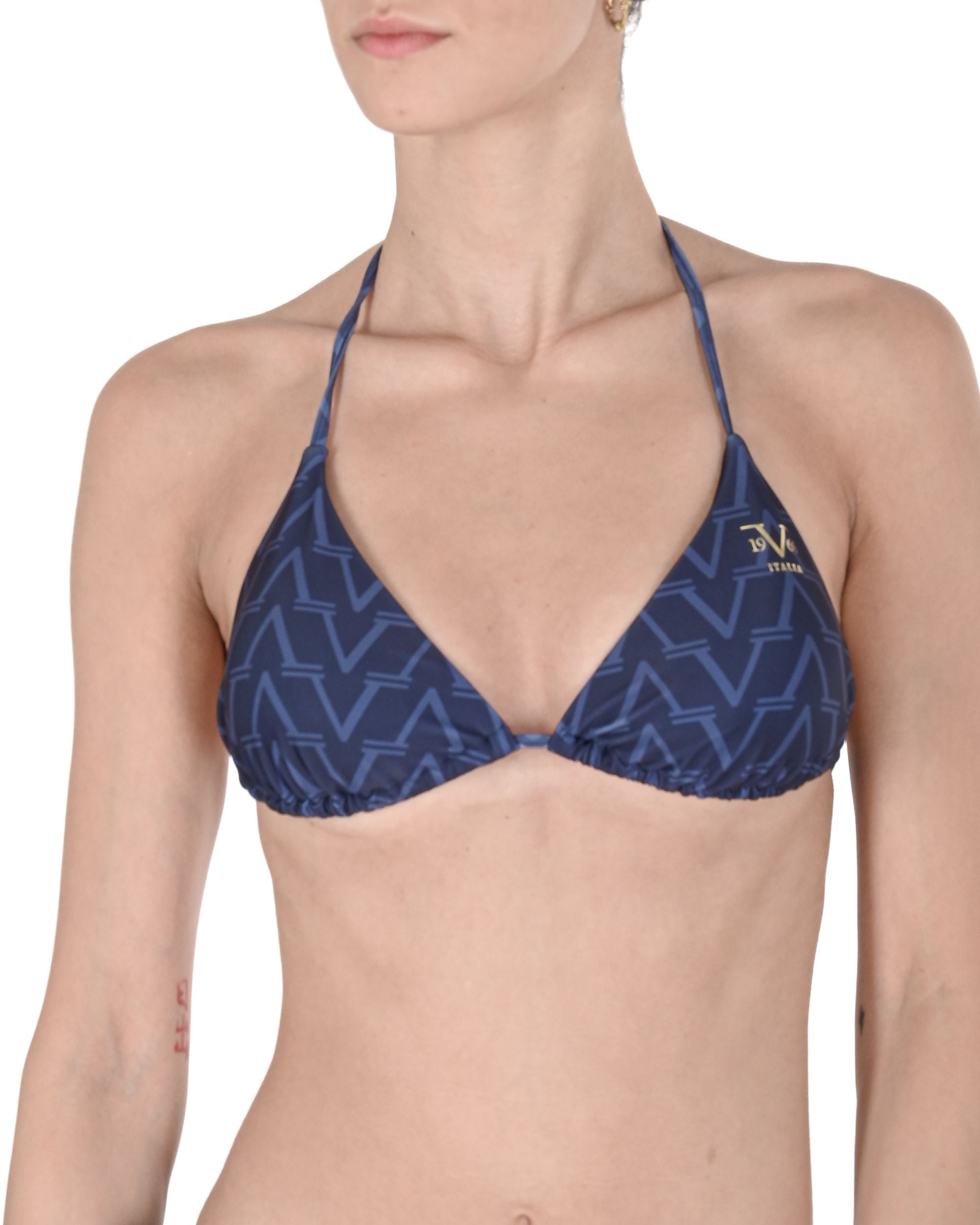 19V69 Italia Top da bagno da donna VSC1WTP08 NAVY