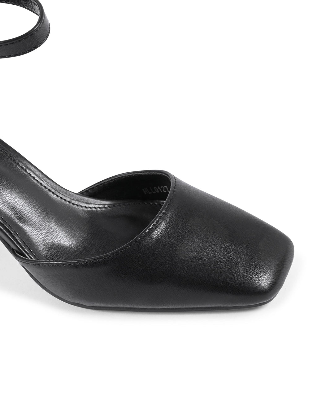 19V69 Italia Scarpe da donna con cinturino alla caviglia nere HLL0127 NERO