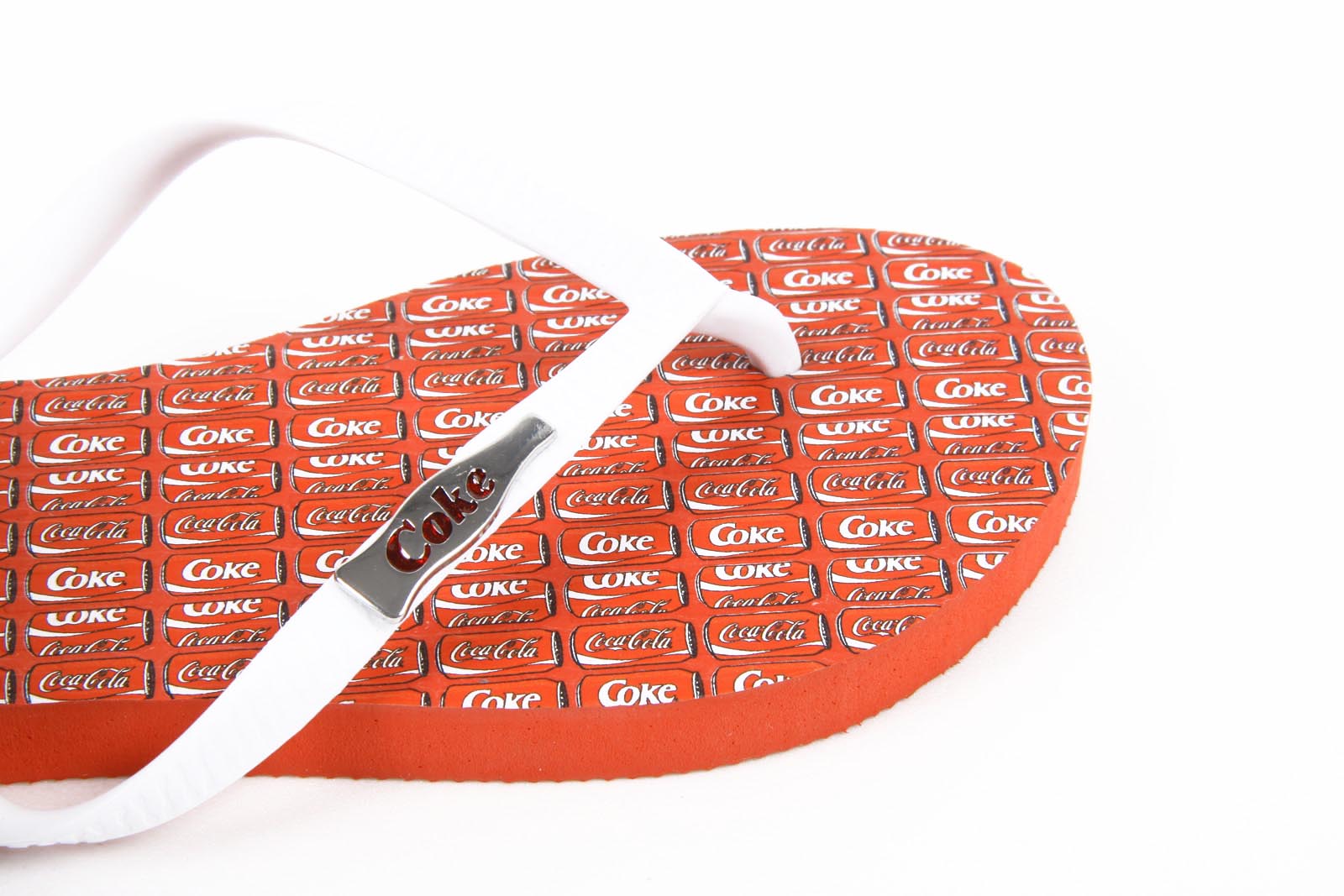 Infradito da donna Coca Cola CCA0594 WISE GIRL WHITE