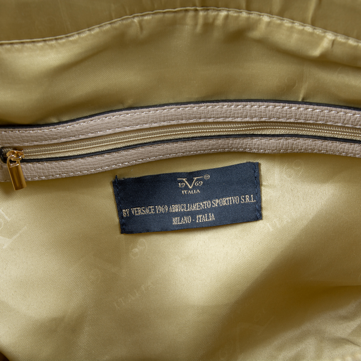 V 1969 Italia Borsa da donna grigio chiaro SOPHIA