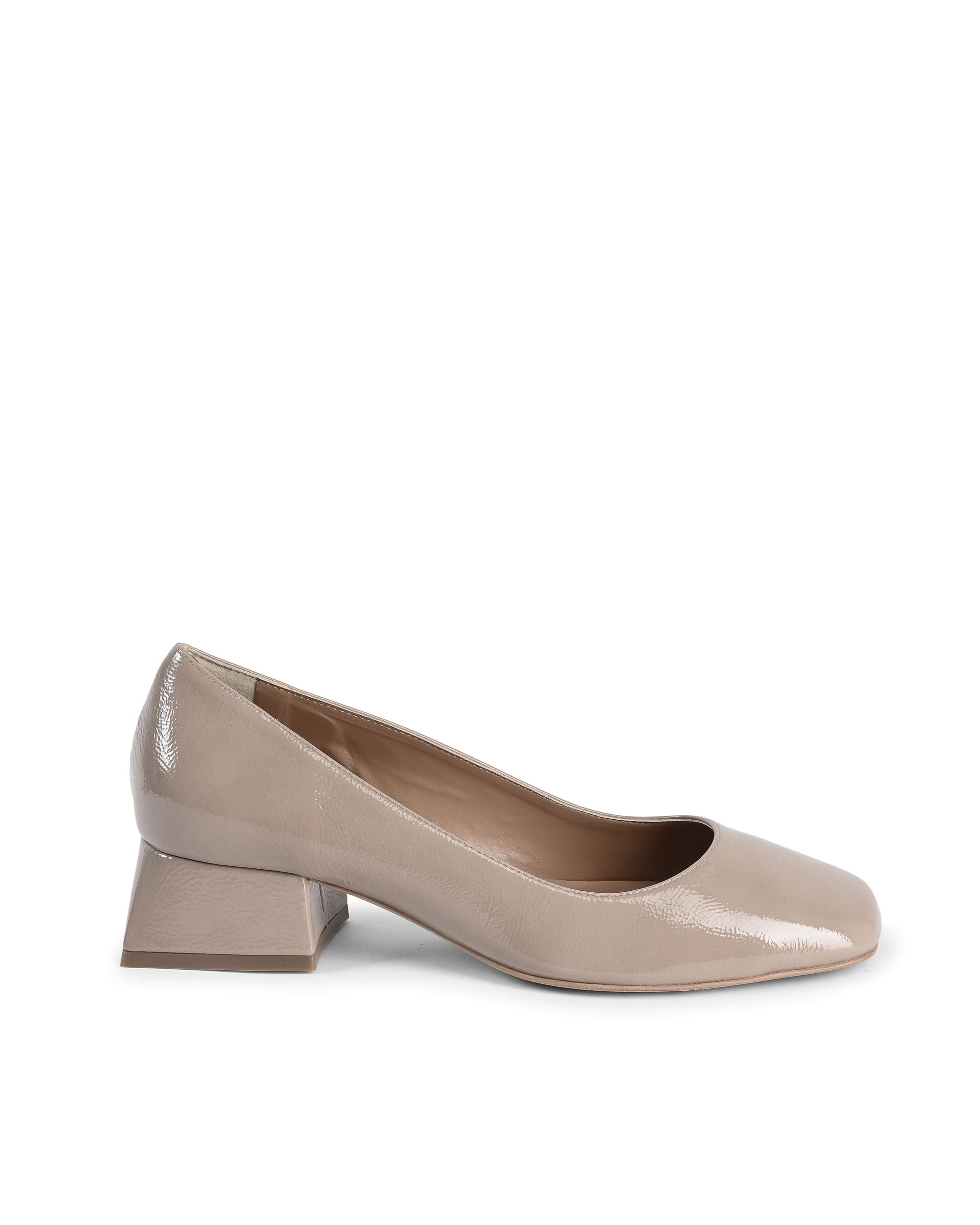 19V69 Italia Ballerina con tacco da donna SOFIA NAPLACK CAPPUCCINO