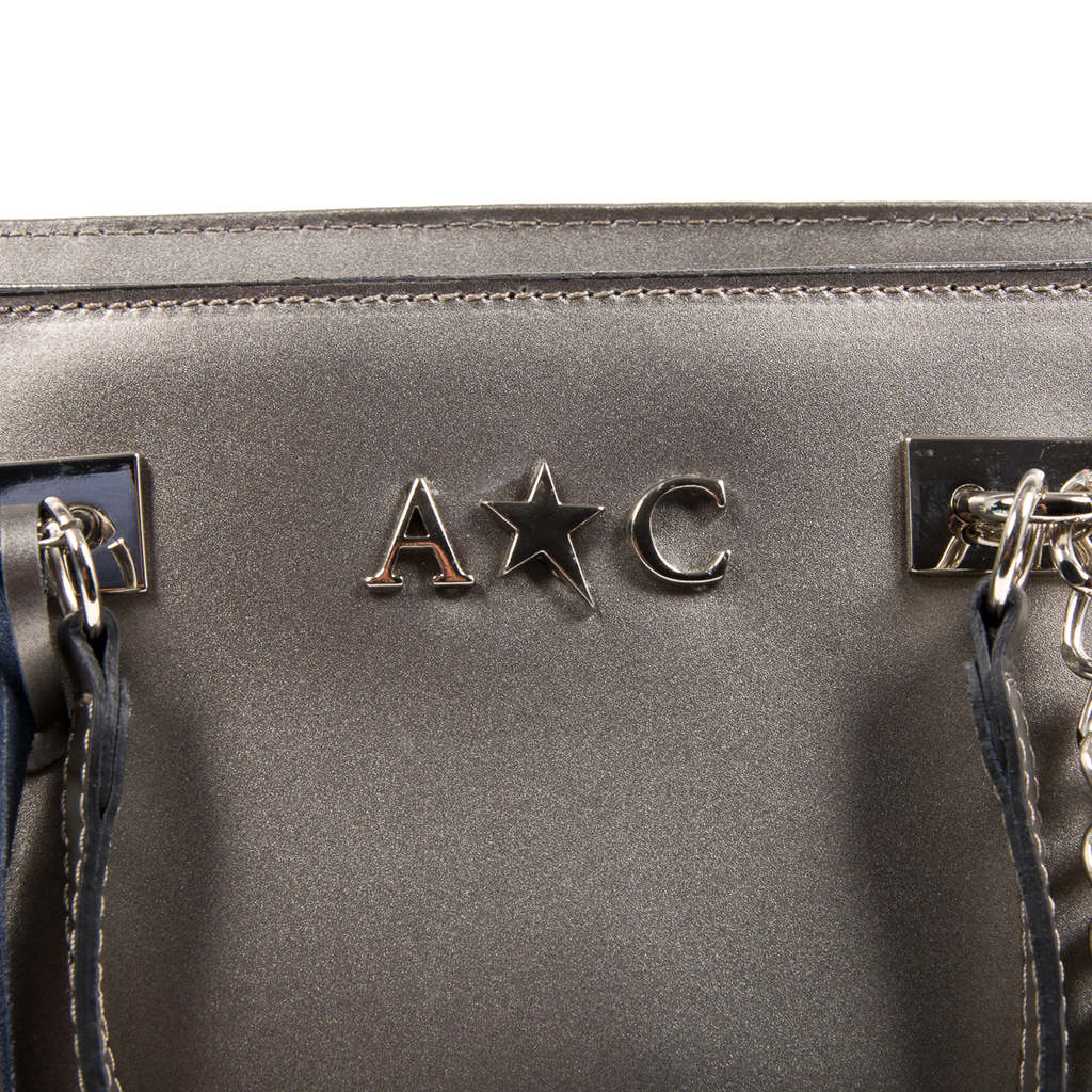 Borsa a mano da donna Andrew Charles Silver KEY