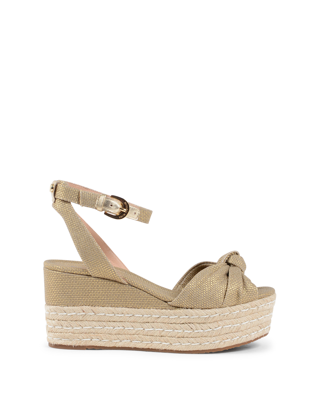 Sandalo con plateau da donna Michael Kors Oro MAXWELL