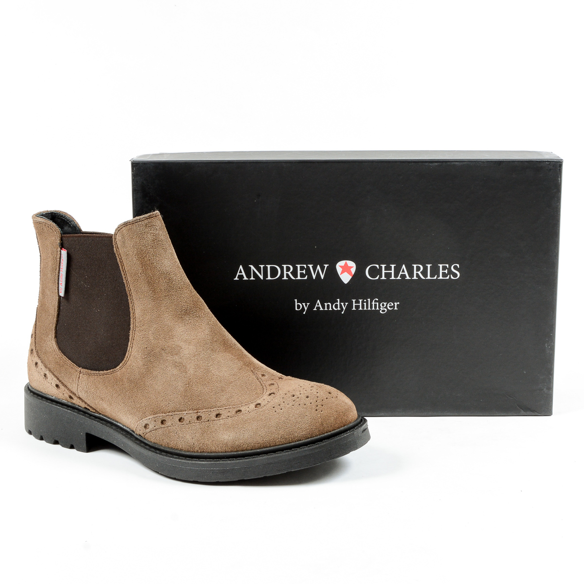Stivaletti da uomo Andrew Charles Taupe BOB
