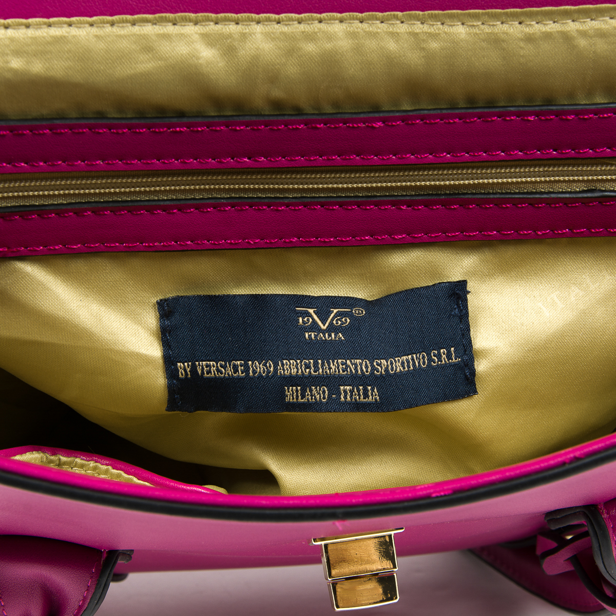 V 1969 Italia Borsa da donna fuxia SALLY
