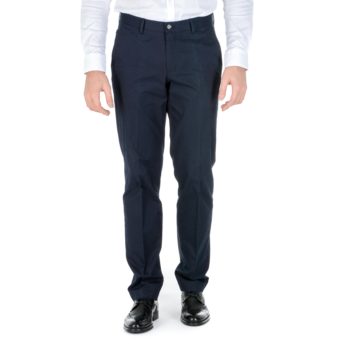 Pantaloni da uomo Hugo Boss blu scuro SHAP