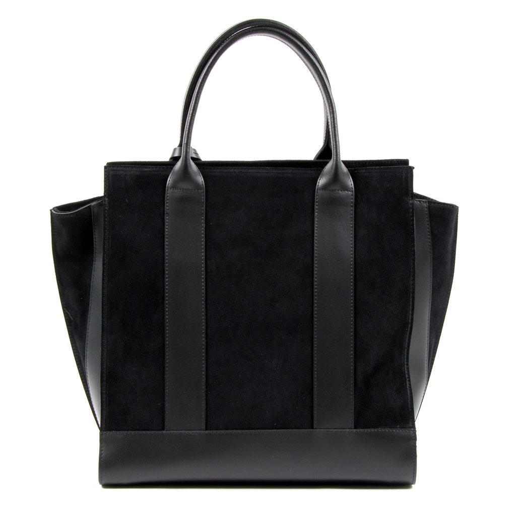 V 1969 Italia Borsa da donna nera in tela