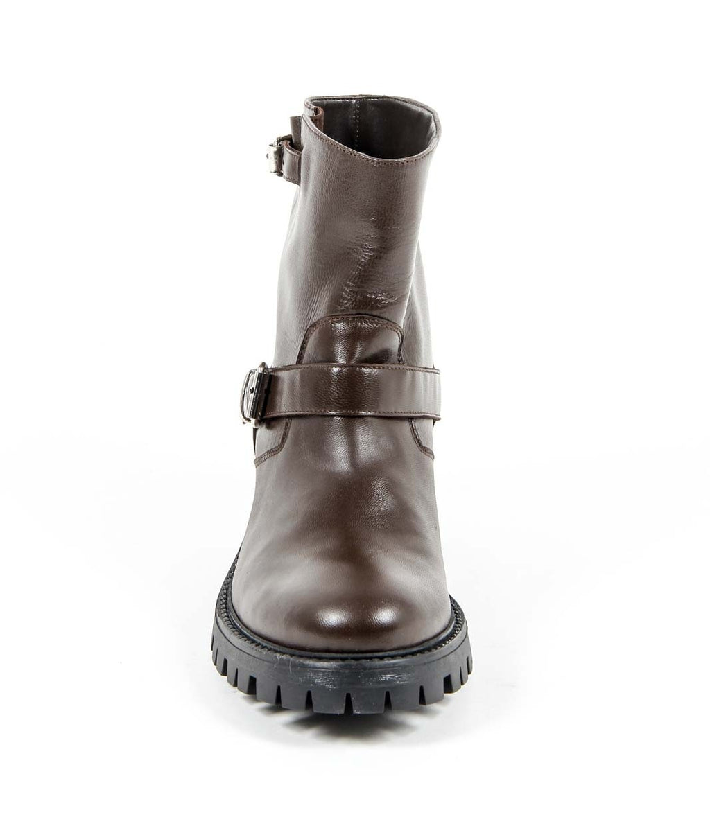 V 1969 Italia Womens Short Boot B1441 NAPPA T. MORO