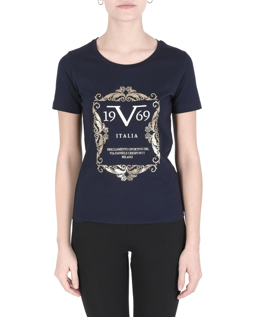19V69 Italia T-Shirt Donna ALESSANDRA BLU NAVY