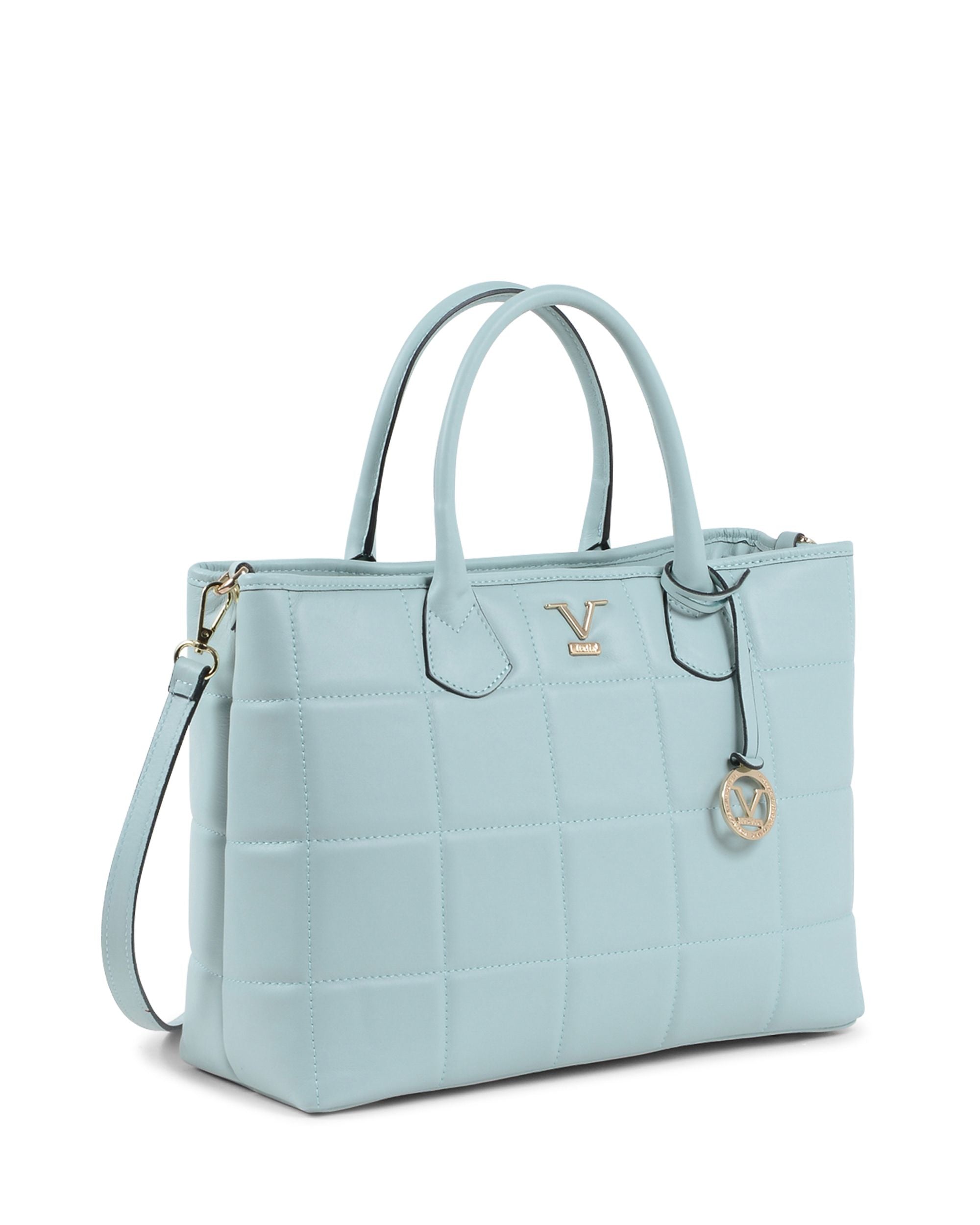 V Italia Borsa a mano da donna Azzurro BH10232 52 SAUVAGE CIELO