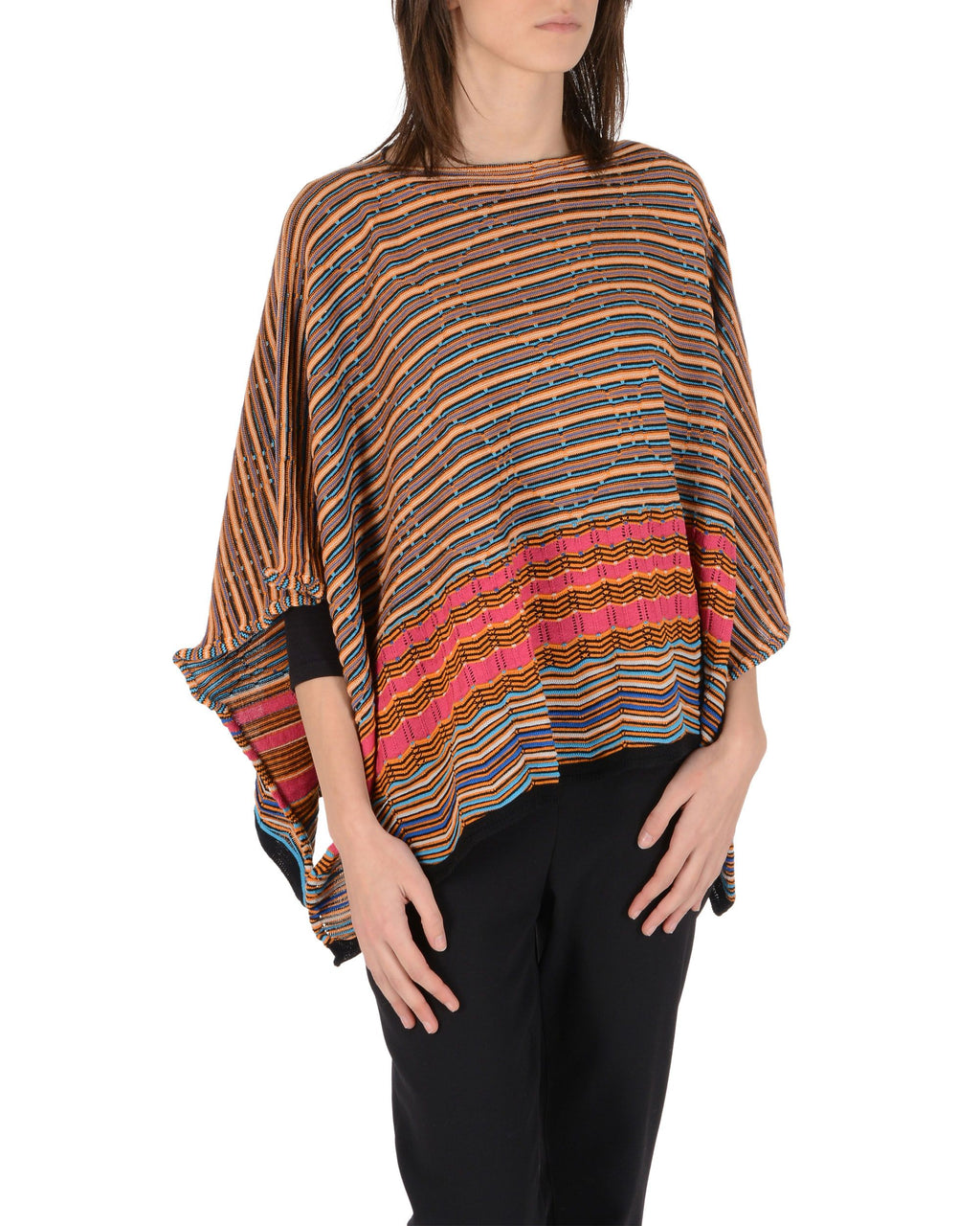 Missoni Donna Poncho Multicolore POT8WMD55440002