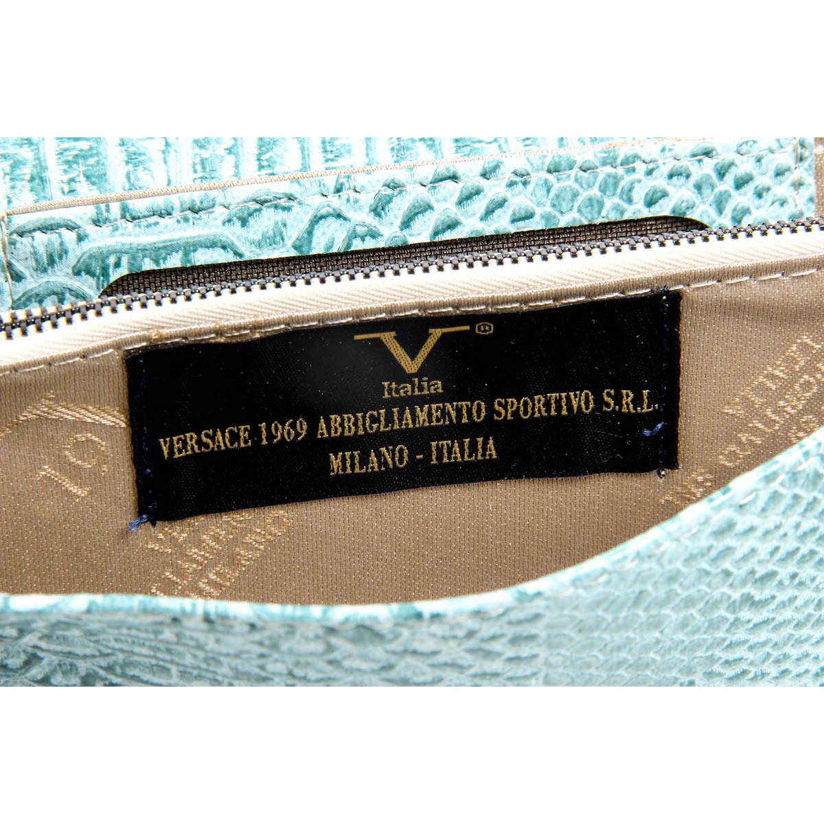 V 1969 Italia Borsa da donna VEW00100 VERDE ACQUA