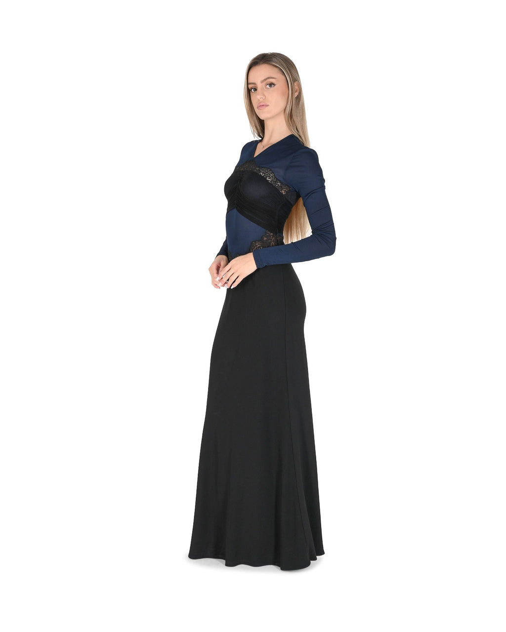 Christopher Esber Abito da donna 24033117 BLU/NERO 5B2