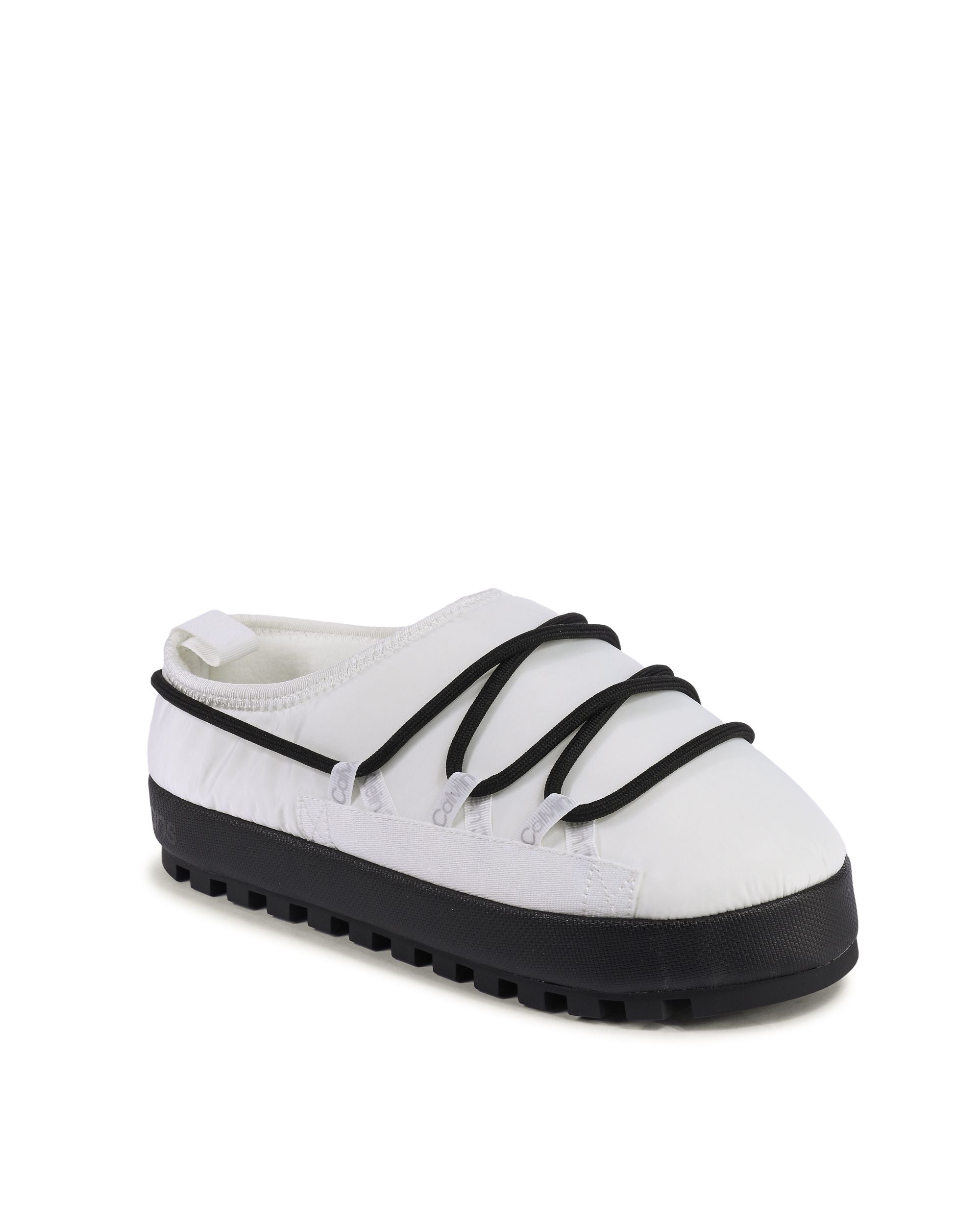 Calvin Klein Pantofole da donna bianche YW0YW01216YBR