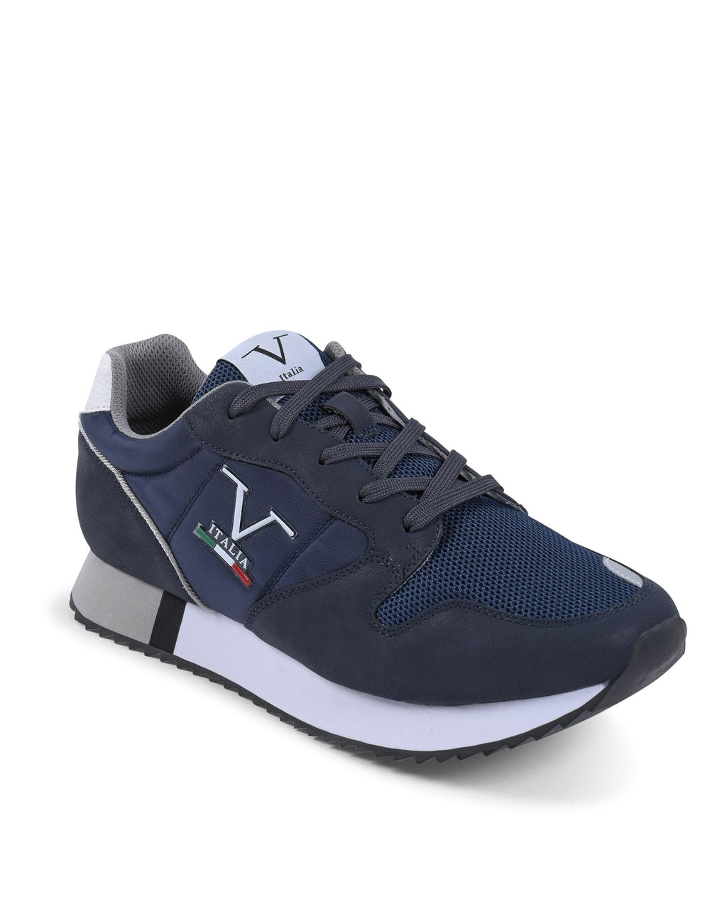 Sneaker da uomo V Italia blu navy SNK 003 M NAVY