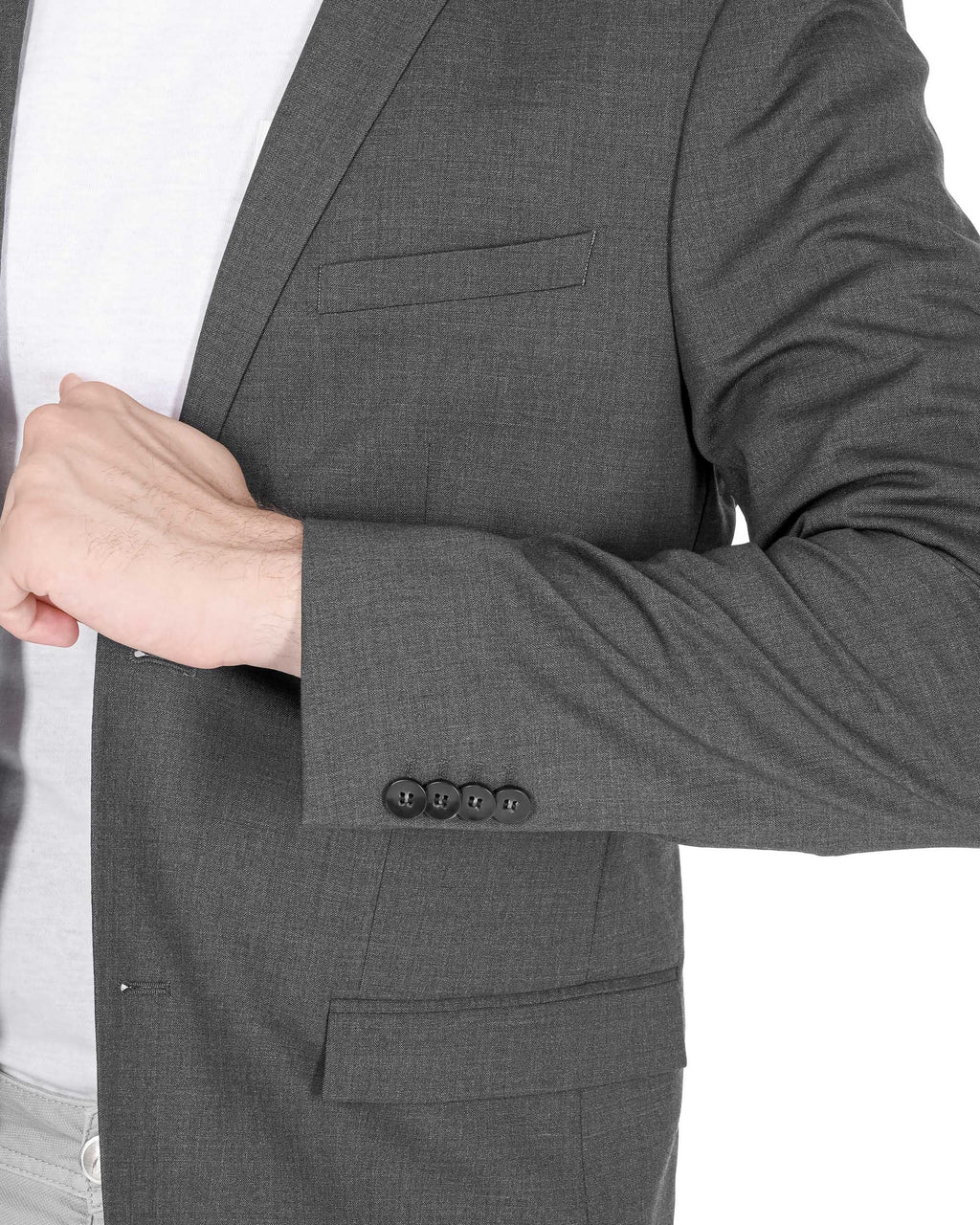 Calvin Klein Blazer da uomo grigio K1EK101790024