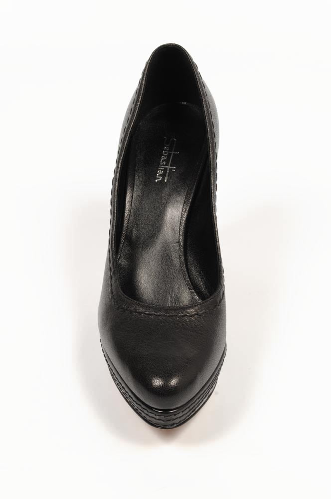 Décolleté da donna Sebastian Milano S5182 CAPRA ASPEN-AYAS 4001 NERO