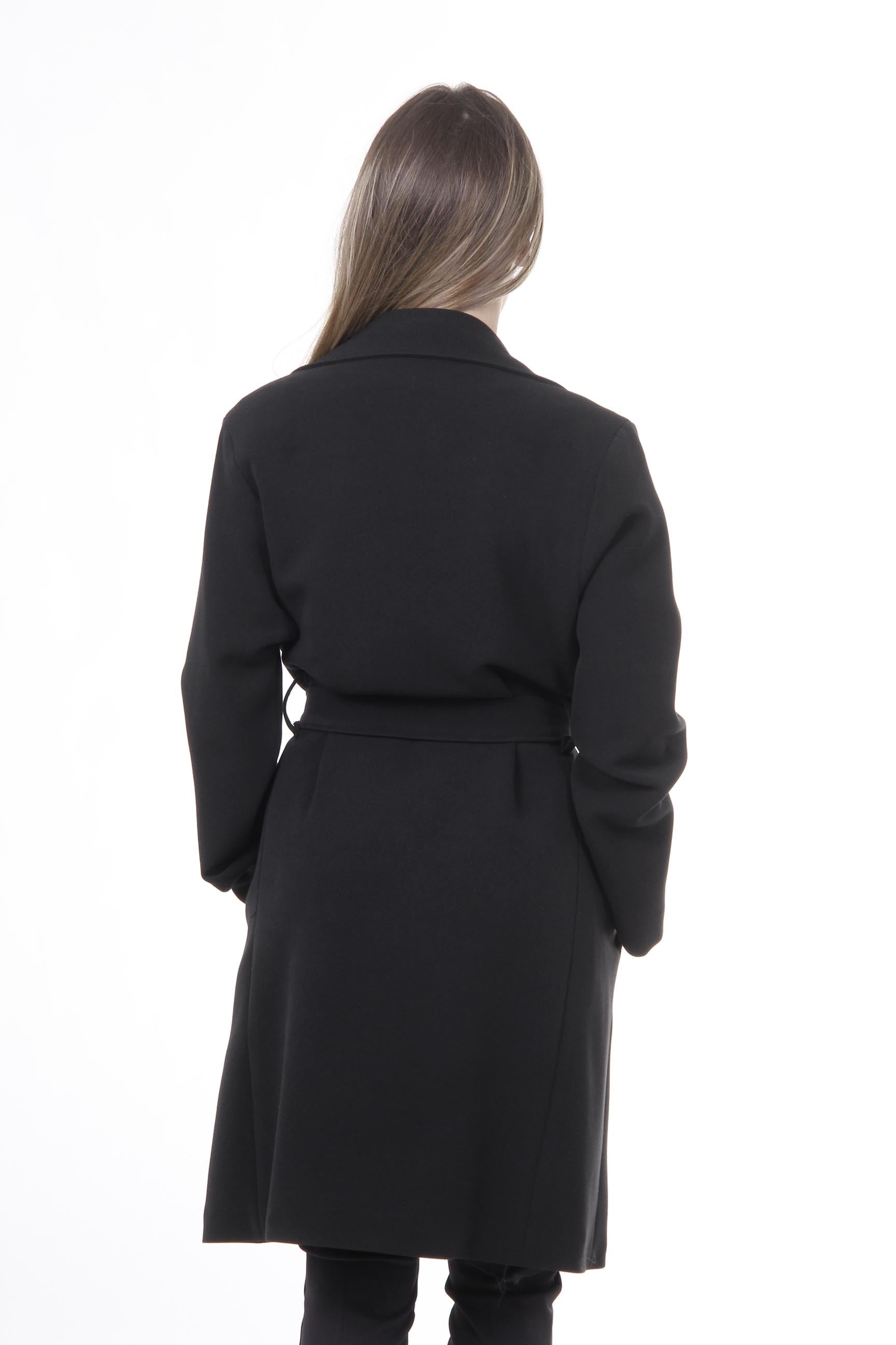 Cappotto da donna V 1969 Italia CAPPOTTO VESTAGLIA TESS. SUPERDUCA NERO