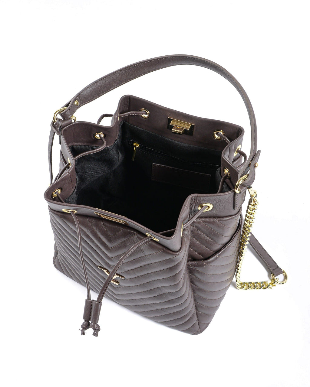 V Italia Borsa da donna Marrone scuro BH10272 52 SAUVAGE MARRONE SCURO
