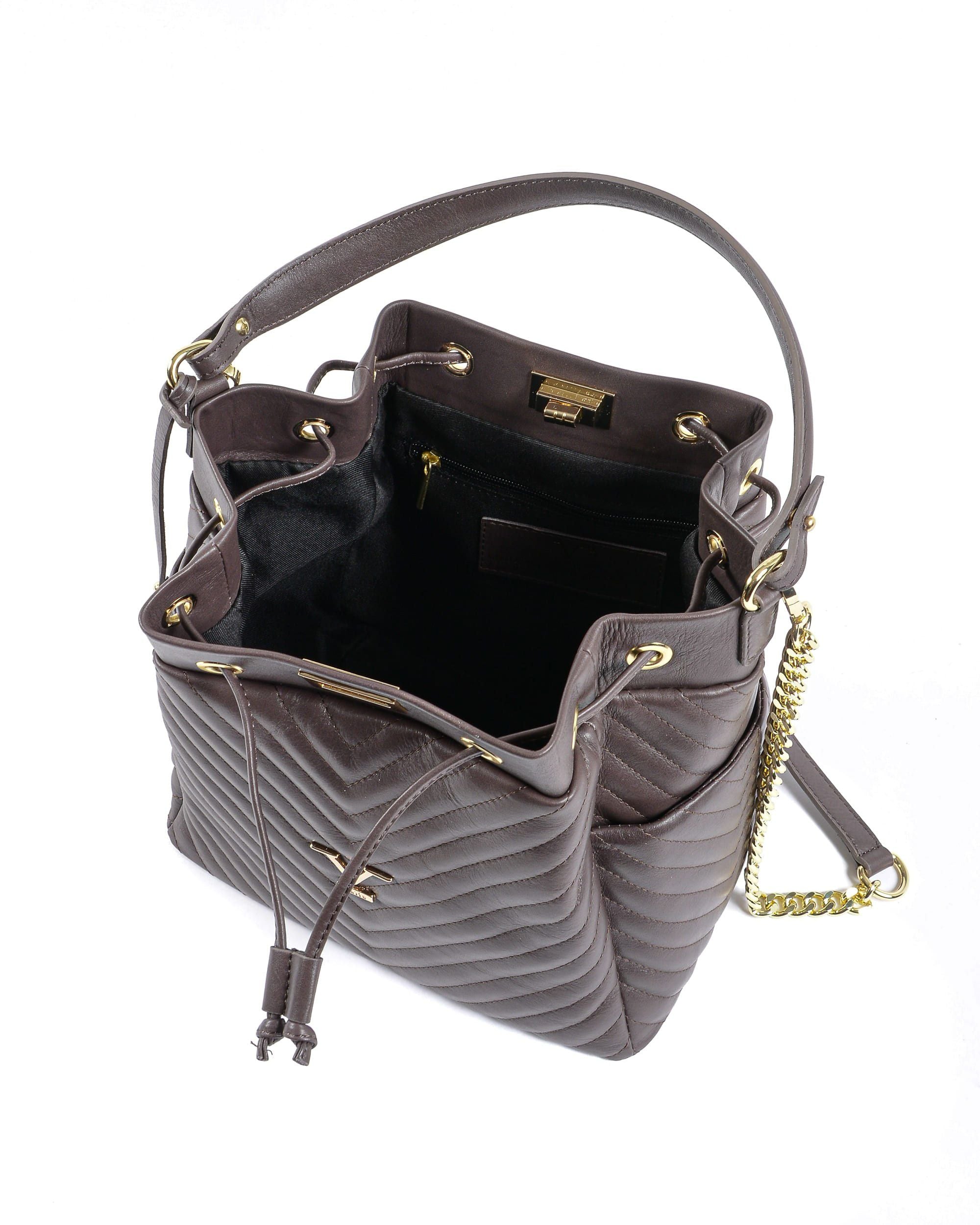 V Italia Borsa da donna Marrone scuro BH10272 52 SAUVAGE MARRONE SCURO