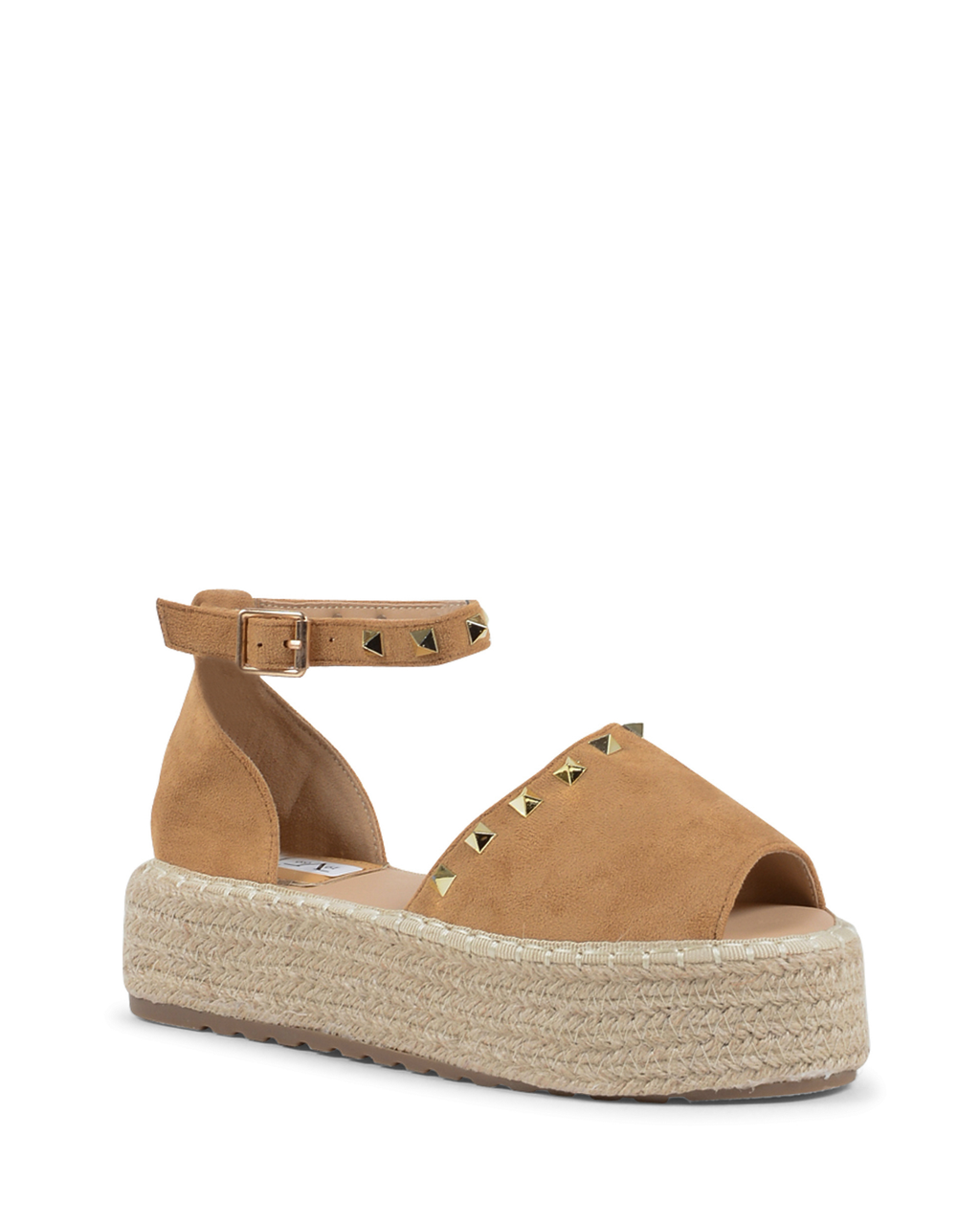 19V69 Italia Sandalo con plateau e espadrillas da donna Camel V29 CAMEL