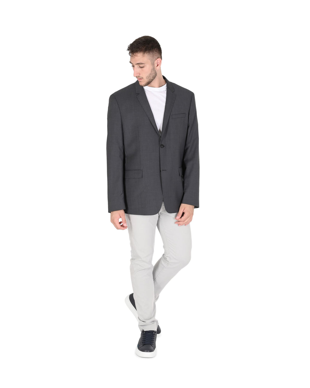 Calvin Klein Blazer da uomo grigio K1EK101237657