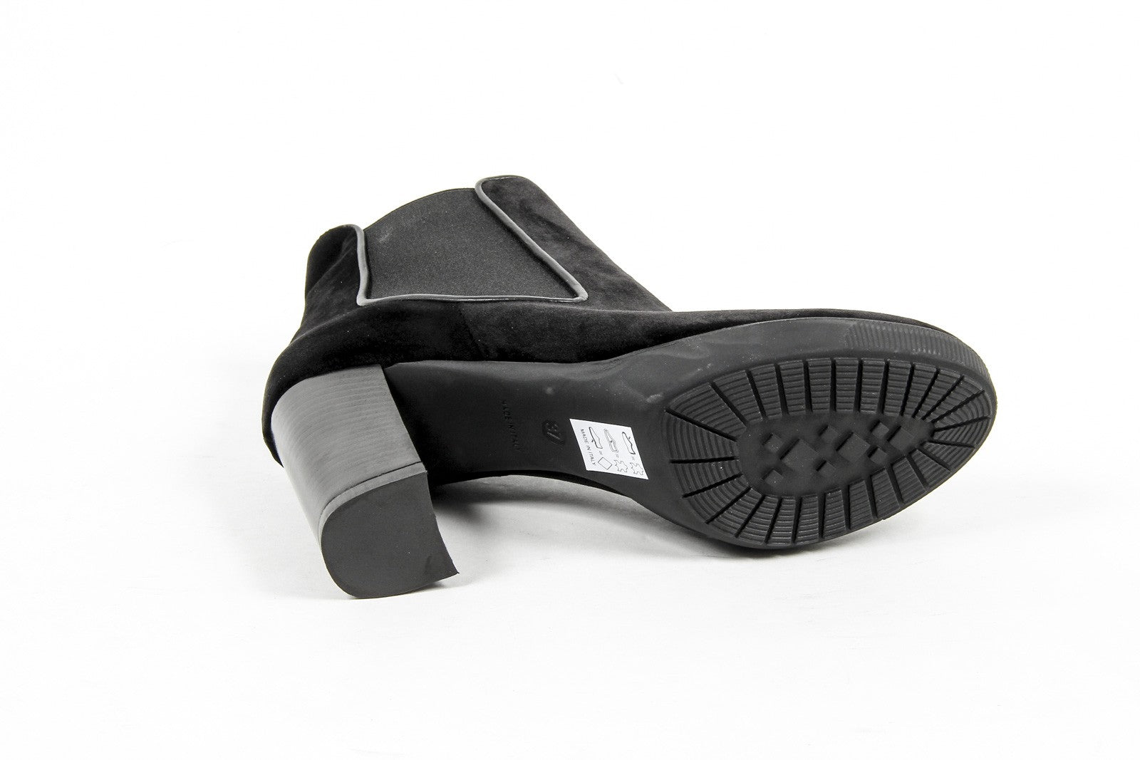 Stivaletto Donna V 1969 Italia S02 VELLUTO NERO