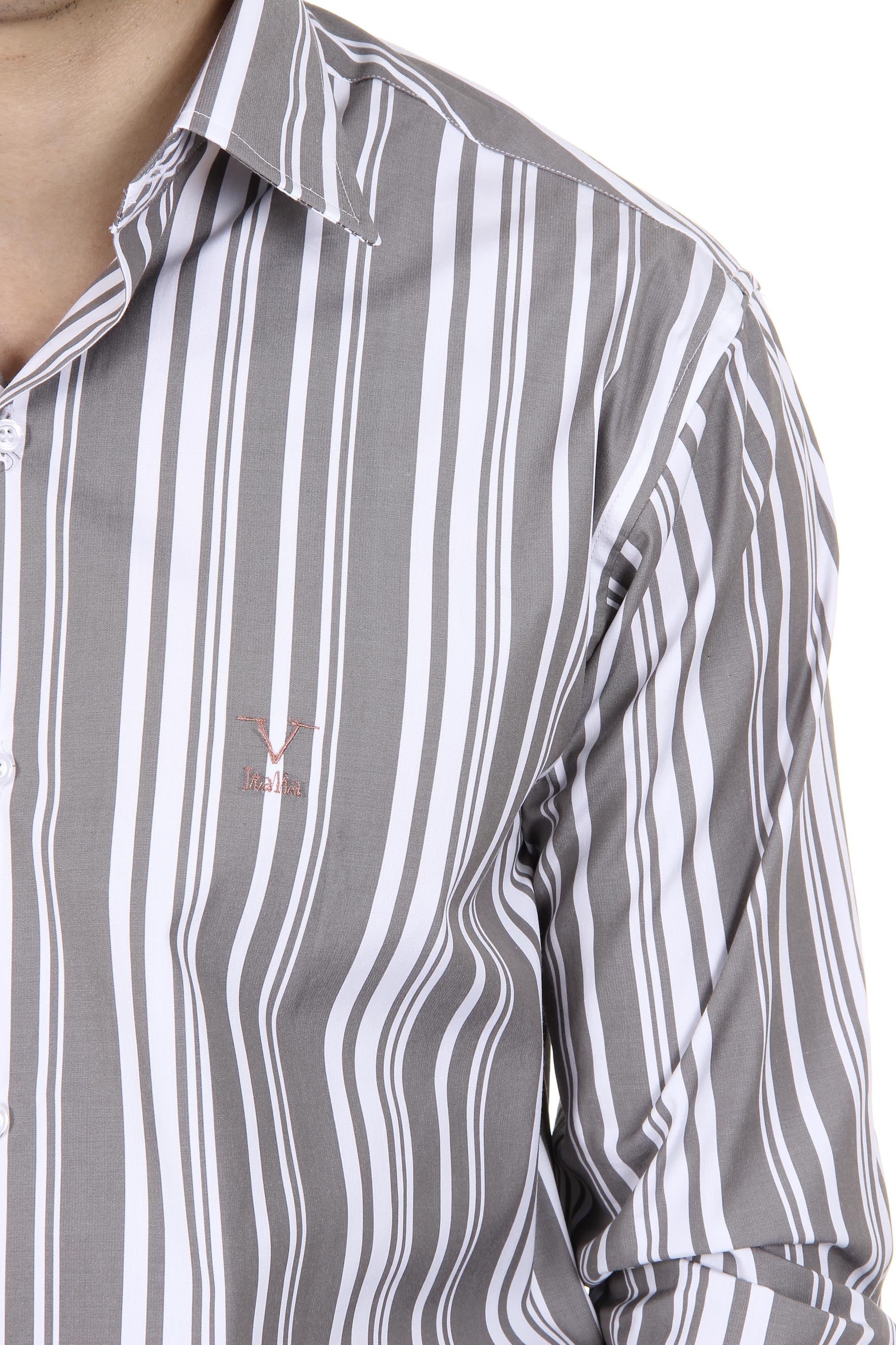 V 1969 Italia Camicia Uomo Modern Classic Fit 377 ART. 414