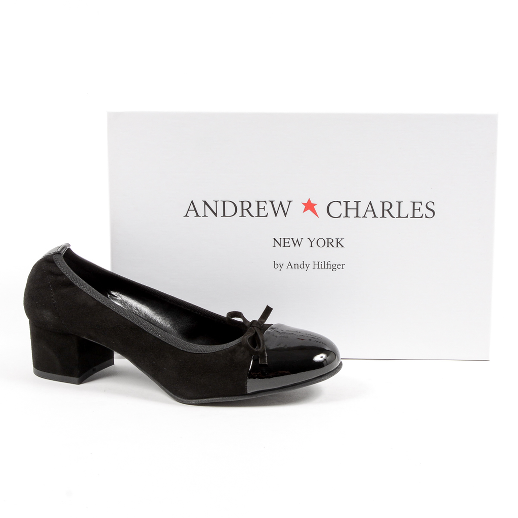 Andrew Charles Ballerina da donna nera FLORENCE