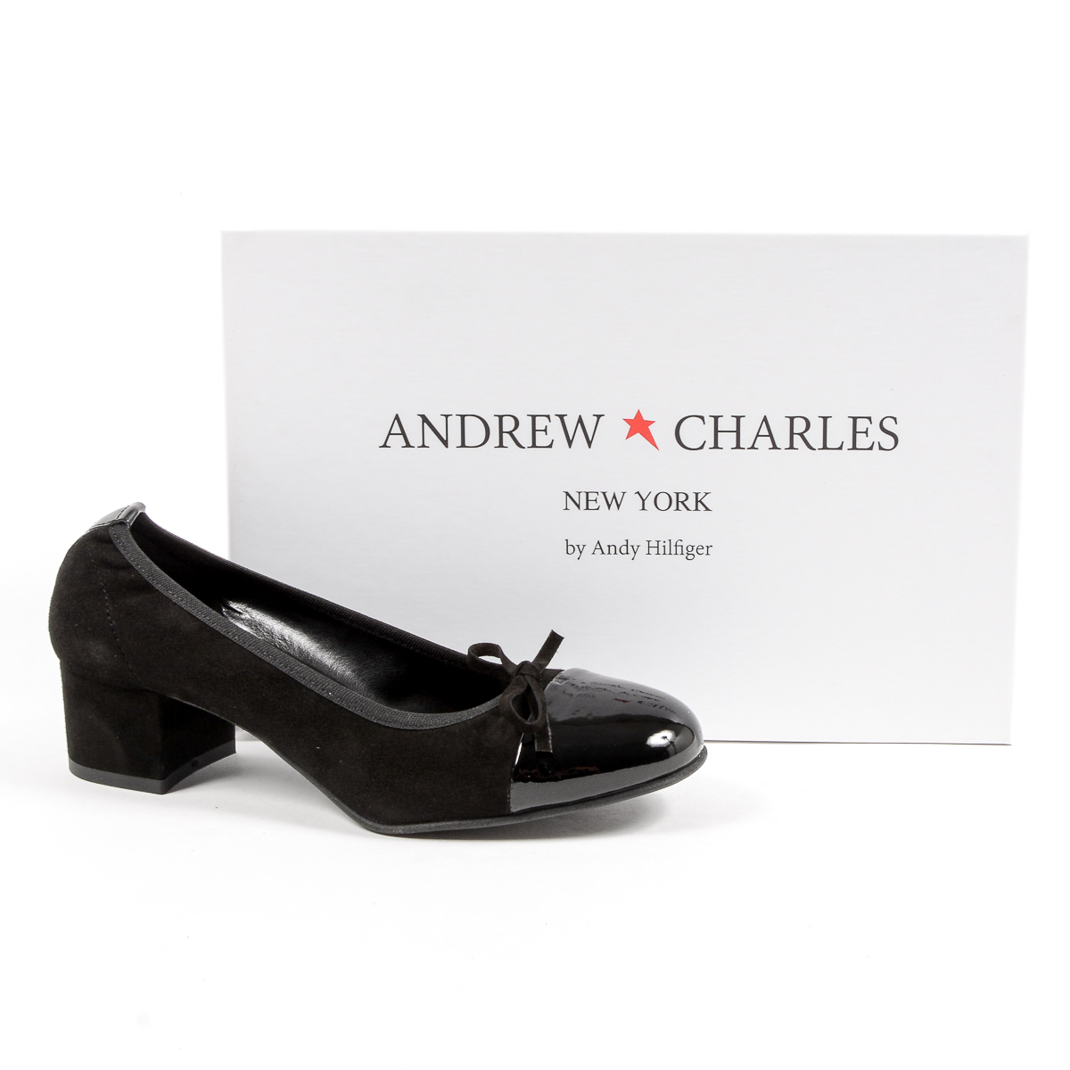 Andrew Charles Ballerina da donna nera FLORENCE