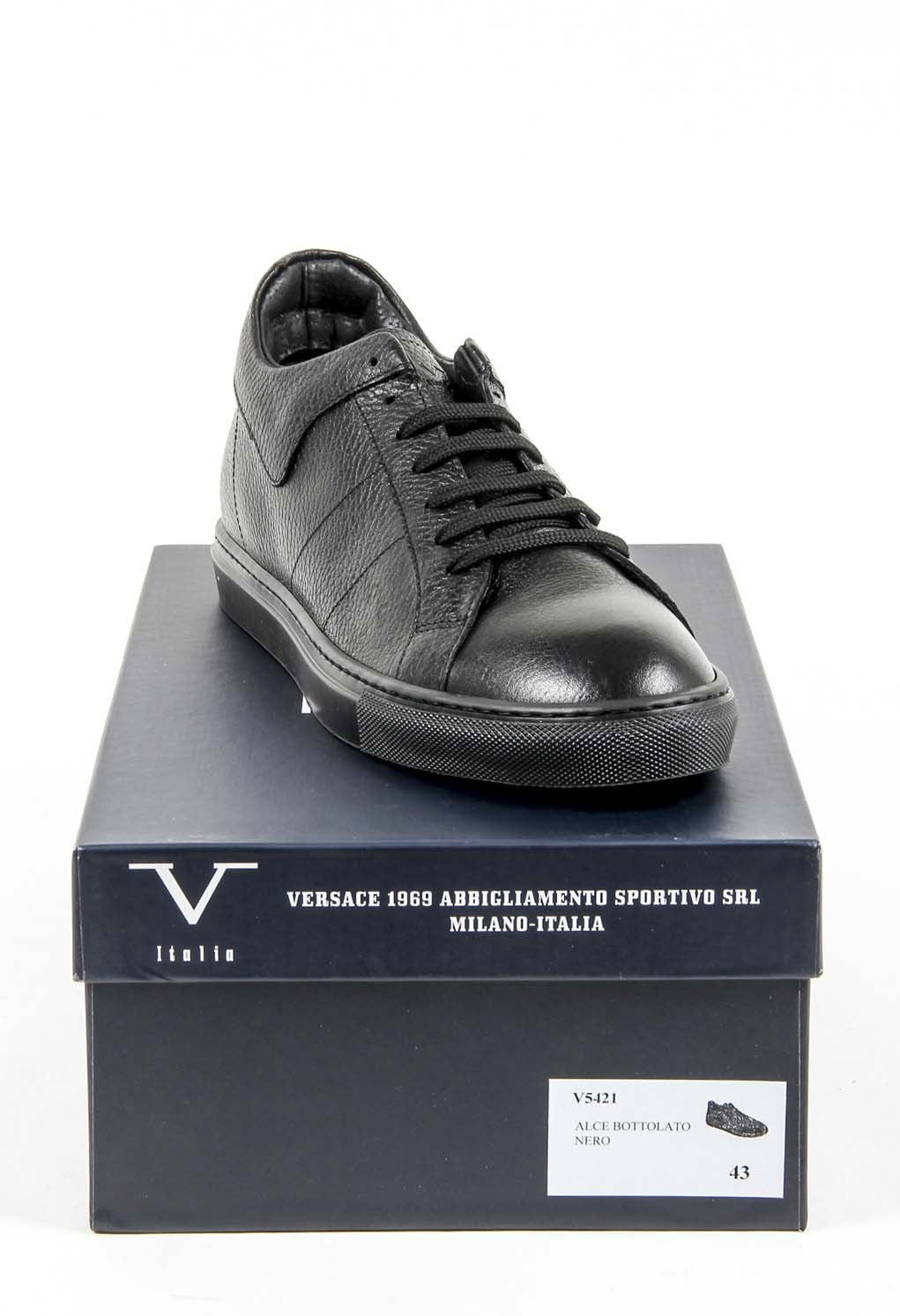 Sneaker da uomo V 1969 Italia V5421 ALCE BOTTOLATO NERO