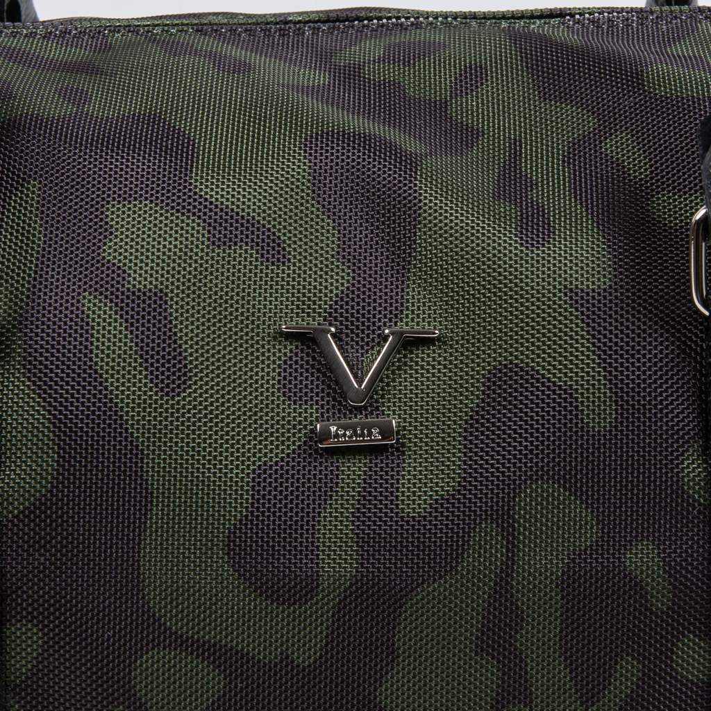 V 1969 Italia Borsa sportiva da uomo nera DESMOND