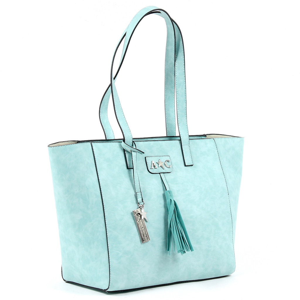 Borsa a mano da donna Andrew Charles verde RAIN