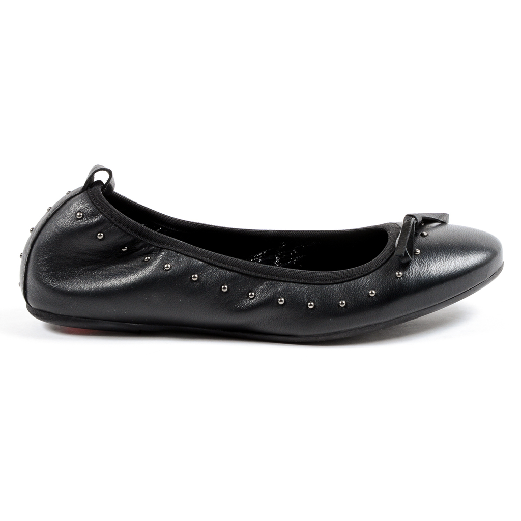 Andrew Charles Ballerina morbida da donna nera ALICIA