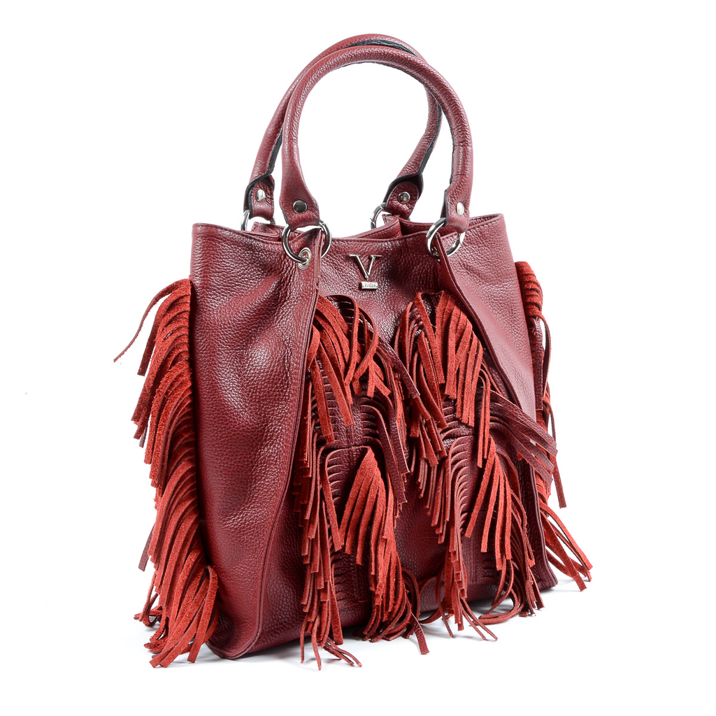 V 1969 Italia Borsa da donna Bordeaux ZURIGO
