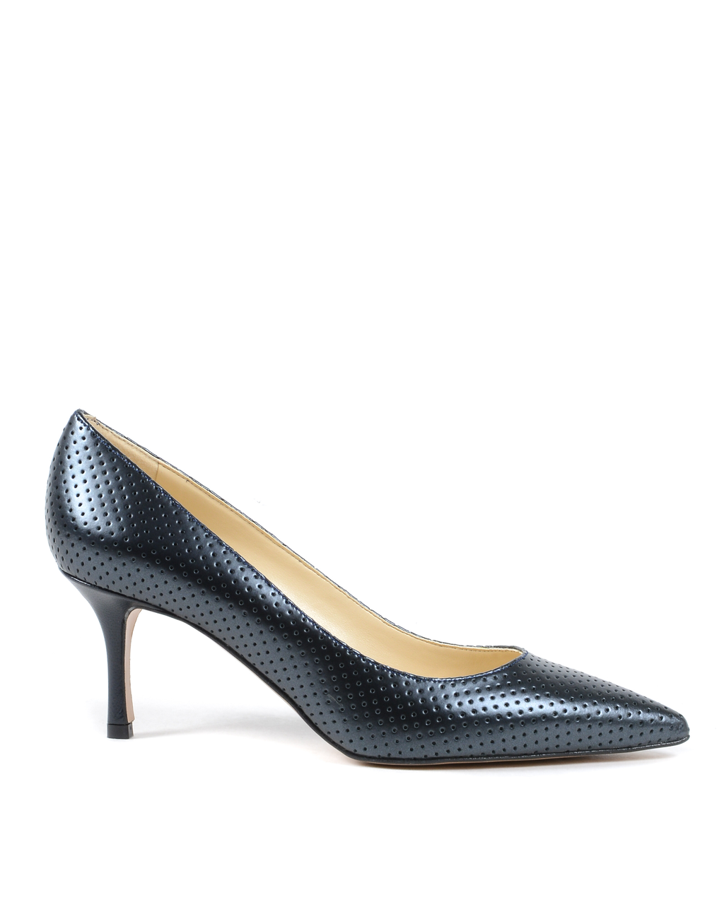 19V69 Italia Womens Pump LamÃ¨ Blue DEC65 TRAF LAM BLU