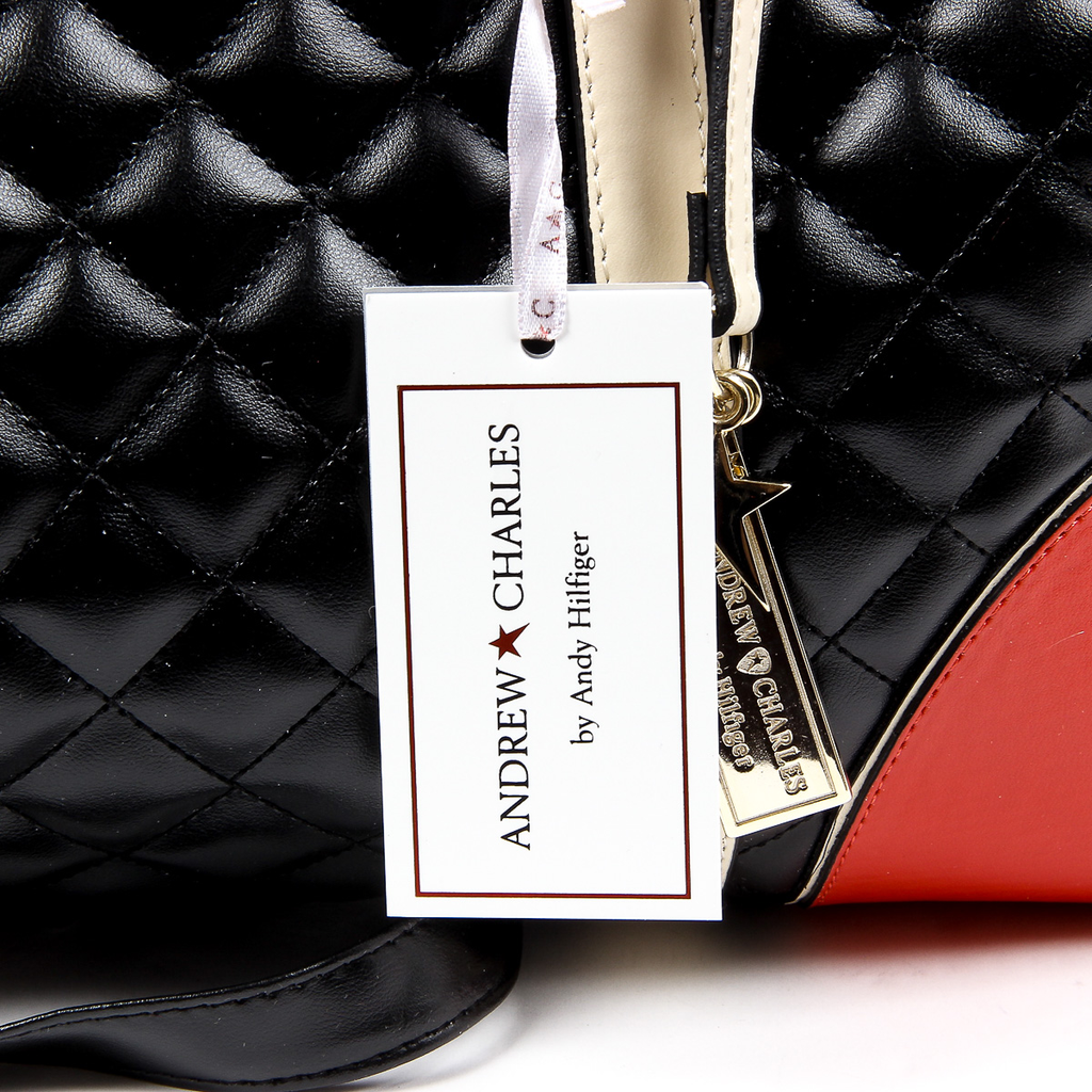 Borsa a mano da donna Andrew Charles nera ABBIE